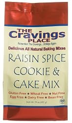 The Cravings Place Raisin Spice Cookie & Cake Mix, 23-Ounce Bags (Pack of 6)