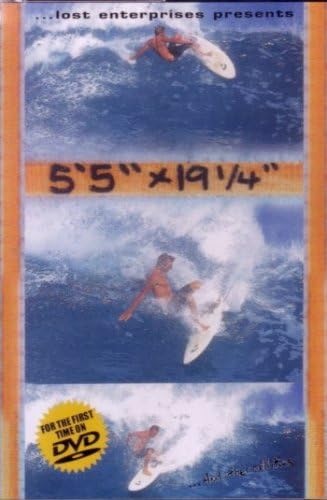 Lost Enterprises Presents: 5'5" x 19 ¼" Original Surfing DVD