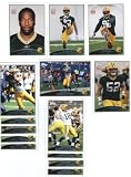2009 Topps Green Bay Packers Complete Team Set of 14 cards including Aaron Rodgers, Charles Woodson, Ryan Grant and more!