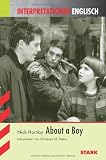book cover About a Boy. Interpretationshilfe Englisch. - Author