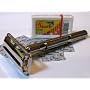 Parker 86R Double Edge Safety Razor and **100 Shark Chrome Blades **