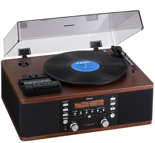 Teac LP-R500 Plattenspieler (CD-Player, FM-Tuner) braun/schwarz Preisvergleich