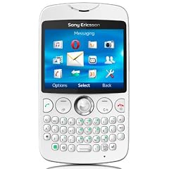 Sony Ericsson txt Smartphone (6,3 cm (2,5 Zoll) Display, 3,2 Megapixel Kamera, microSD, GSM, GPRS, WiFi) wei�