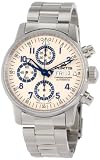 Fortis Men's 597.20.92 M Flieger Chronograph Automatic Day and Date Limited Edition Stainless Steel Watch