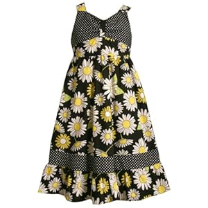 Bonnie Jean Girls 7-16 Daisy Print Sundress
