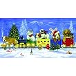 Puppy Train 500pc Jigsaw Puzzle by Linda Picken