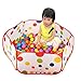 Diameter 90cm Pop up Hexagon Polka Dot Kids Toddlers Ball Play Pool Tent Carry Tote Toys (Whithout Ball)