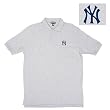 New York Yankees MLB "Classic Pique" Polo Shirt (Heather)