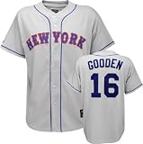 Dwight ''Doc'' Gooden New York Mets Cooperstown Throwback Jersey - Medium