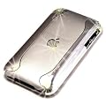 "Chrome" Coque Hybride en Plastique - Argent pour iPhone 3G / 3Gs. La peau d'origine housse / �tui pour iPhone 3G / 3Gs.