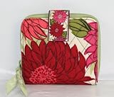 Vera Bradley Mini Zip Wallet in Hello Dahlia!
