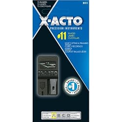 X-ACTO Nonrefillable Blade Dispenser, 15 per Pack (X411)