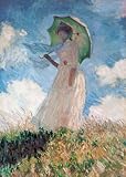 Claude Monet: Woman with Umbrella, 1000 Piece Clementoni Museum Collection Jigsaw Puzzle