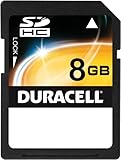 Duracell 8 Gb Secure Digital Flash Memory Card Du-Sd08Gcm-C