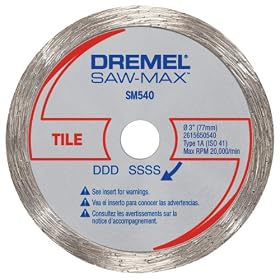 Dremel SM540 3-Inch Tile Diamond Wheel: Home Improvement
