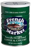 Review French Market  / French Market Decaffeinated Coffee & Chicory, 13-Ounce Tins (Pack of 3)