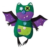 Folia 50103 - Bastelset Little Monster Friends ''Batty'', 23-teilig