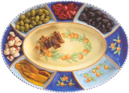 Tuscan Holiday Antipasto Server 48 161