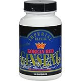 Imperial Elixir Korean Red Ginseng -- 300 mg each - 100 Capsules