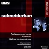 Beethoven: Egmont Overture / Violin Concerto; Brahms: Violin Sonata in D minor