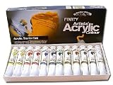 Winsor & Newton Finity Acrylic Starter Set of 12 small tubes