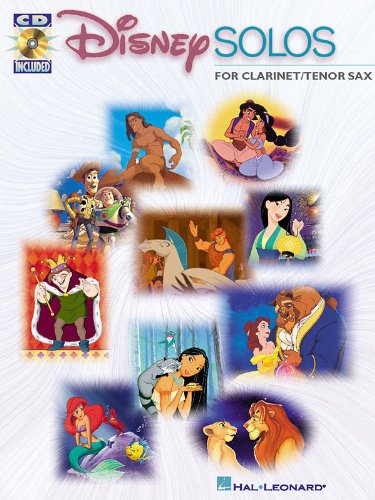 Disney Solos for Clarinet / Tenor Saxophone - BK+CD