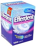 Efferdent Anti-Bacterial Denture Cleanser, Tablets 120 ea