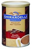 Ghirardelli Chocolate Premium Hot Cocoa Mix, Double Chocolate, 16-Ounce Tins (Pack of 4)