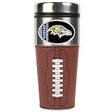 Baltimore Ravens 16oz GameBall Travel Tumbler Stainless Steel Water Bottle 13 Oz