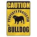 Beware Dog Sign - Caution Sign: 
