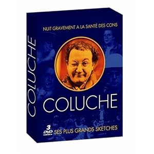 COLUCHE : SES PLUS GRANDS SKETCHES - COFFRET 3 DVD