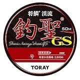 東レインターナショナル(TORAY) 将鱗渓流 釣聖GS 50m ナチュラル 0.25号 S717