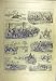 1891 Hunting Thruster Riders Horses Hunt Sketches Print