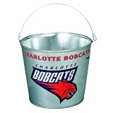 NBA Charlotte Bobcats 5 Quart Galvanized Pail
