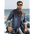 Roger Kent Jeansjacke blue stone