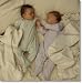 Baby : Organic striped footies