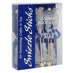 D&P Swizzle Stix, White, 4.5-Ounce, 10 Piece Box (Pack of 3)