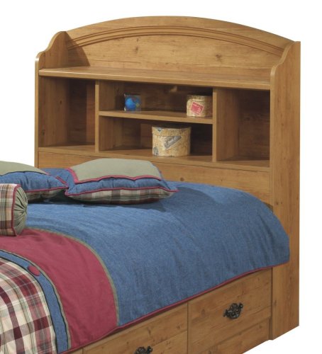 Kitchen: Kids’ Country Pine Bookcase Headboard