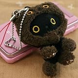 <strong>靴下</strong>にゃんこ♪着ぐるみまねっこぬいぐるみ携帯ストラップホルダー(<strong>靴下</strong>にゃんこ)MK-85801