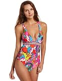 Trina Turk Women's Fiji Flower One Piece Swimwear