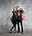 Big American Flag Vintage USA Distressed Flag 4th of July - Men's T-shirt