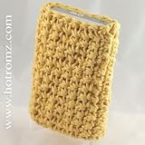 SUN YELLOW 100% Organic Hemp iPod iPHONE Case - sustainable green product - environmentally correct NO petroleum