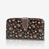 「財布・長財布 Cath Kidston-キャスキッドソン-財布 長財布 レディース 長財布 【並行輸入品】 (Bath Flowers Charcoal(濃茶))」の画像