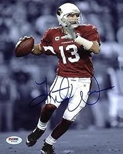 Signed Kurt Warner Photograph - 8x10 #w79418 - PSA/DNA Certified - Autographed NFL Photos
