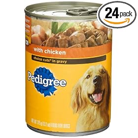 Pedigree Choice Cuts in Gravy with Chicken Food for Dogs, 13.2-Ounce Cans (Pack of 24)