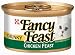 Fancy Feast Gourmet Cat Food Chunky Chicken Feast, 3-Ounce Cans (Pack of 48)
