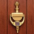 New York Giants Memory Company Brass Door Knocker NFL Football Fan Shop Sports Team Merchandise