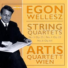 Egon Wellesz, String Quartets Nos 3, 4 & 6