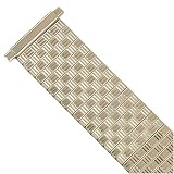 Watch Band Expansion Metal Stretch Silver Color Thin Line fits 17mm to 21mm