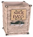 Bacova Guild Happy Camper Wastebasket